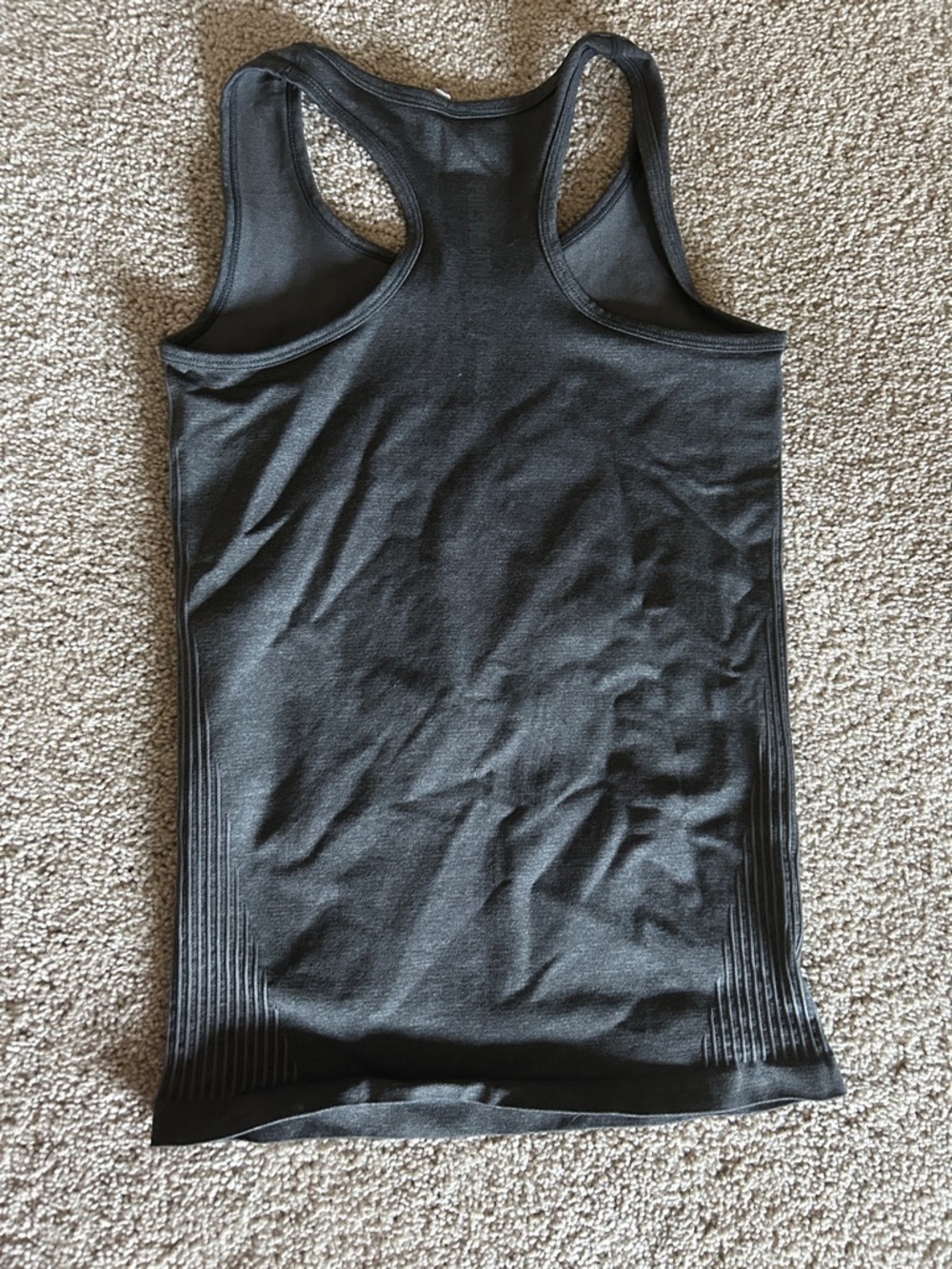 Compression workout tank grey - Picture 3 of 3